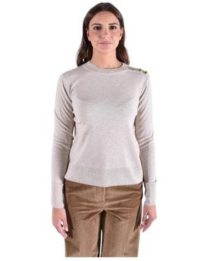 Barbour Gestreifter Strickpullover - Grau
