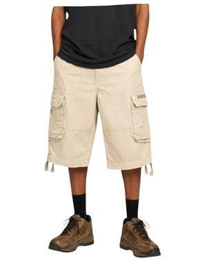 Alpha Industries Casual Shorts - Natural
