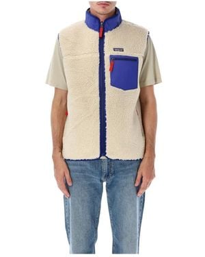 Patagonia Fitness ,Polyester Retro-X Vest - Blauw