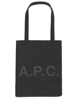 A.P.C. Tote Bags - Negro