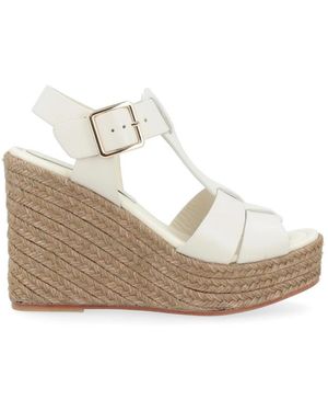 Paloma Barceló Schoenen ,Wit ,Wit Koeienhuid Tapijt