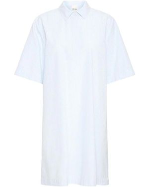 Ichi Shirt Dresses - Blanco