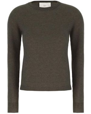 Vanisé Round-Neck Knitwear - Vert