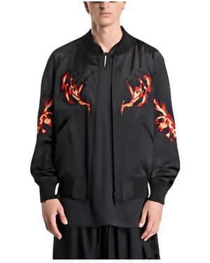 Y-3 Bomber Jackets - Negro