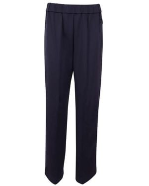 Moncler Technische Fleece Trainingshose - Blau