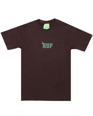 Huf T-Shirts - Brown