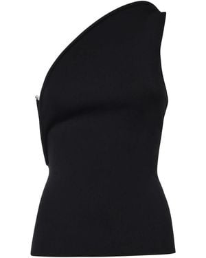 Christopher Esber Tops ,Zwart ,Sleeveless Tops