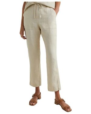 Tommy Hilfiger Cropped Pants - Natural
