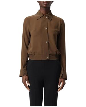 Pinko Light Jackets - Marrone