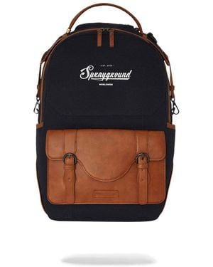 Sprayground Whiskey Throne Blues Dlxs Canvas Cargo Dlx - Blauw