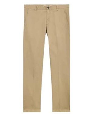 Trussardi Broeken ,Katoen Chino Aviator 301 - Wit