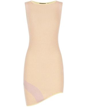 Gcds Knitted Dresses - Neutro