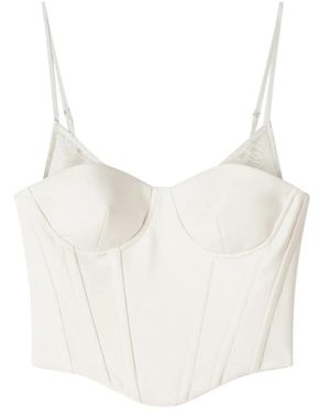 Patrizia Pepe Sleeveless Tops - White