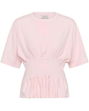Gestuz Tops ,Roze ,Katoen Gzinez Tee