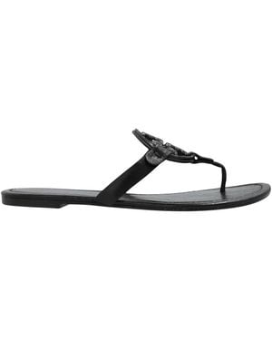 Tory Burch Miller Deco Sandale - Schwarz
