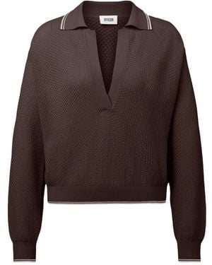 DRYKORN Strickpullover Jorgia Aus Baumwolle - Braun