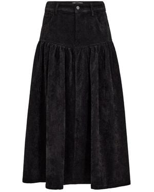 co'couture Midi Skirts - Negro