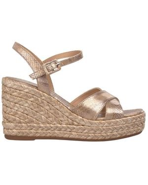 Alma En Pena. Wedges - Metallic