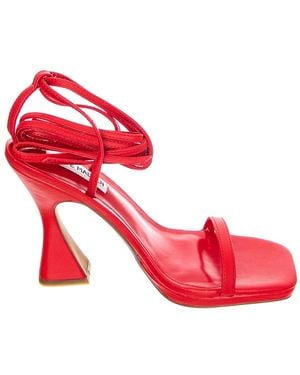 Steve Madden Lafayette High Heel Sandal - Rot