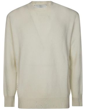 Amaranto Stilvolles Zerissenes Gc-Shirt - Grau