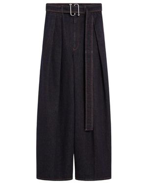 Sportmax Wide Trousers - Blue