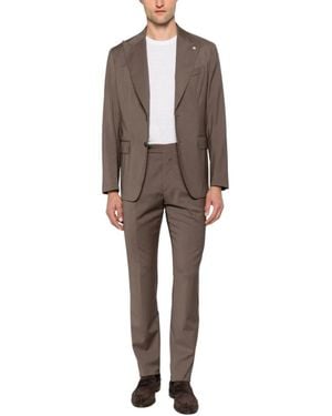 Manuel Ritz Kostuums ,Bruin ,Single Breasted Suits