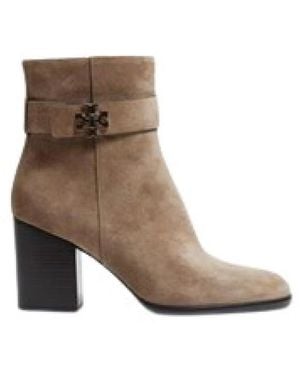 Tory Burch Heeled Boots - Marrone