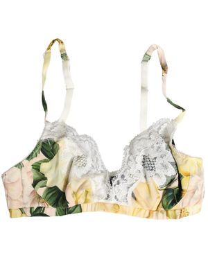 Dolce & Gabbana Soft Cup Bra - Mettallic