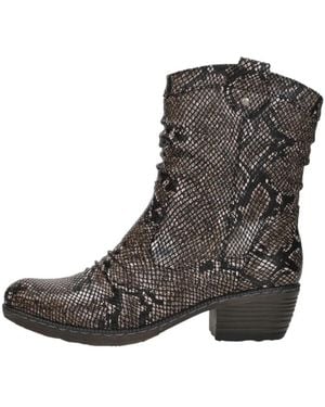 Rieker Heeled Boots - Marron