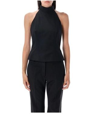 REMAIN Birger Christensen Sleeveless Tops - Black