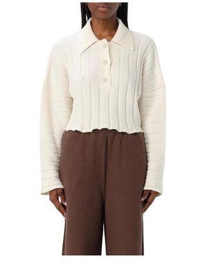 Rus Round-Neck Knitwear - Neutro
