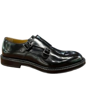 Corvari Mocassino Vitello Spazzolato - Zwart