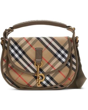 Burberry Graue taschen mit verstellbarem riemen - Mettallic