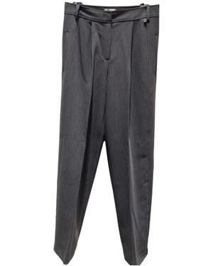 Herno Straight Trousers - Gris