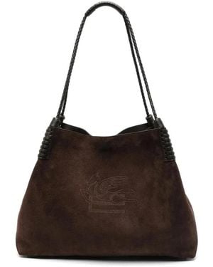 Etro Tote Bags - Marrone