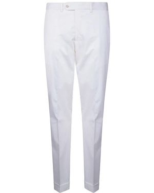 Barba Napoli Suit Trousers - Blanco