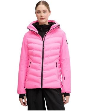 Bogner Fitness ,Roze ,Leer Janka Ski Jacket