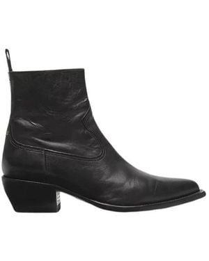 Golden Goose Cowboy & Biker Boots - Black