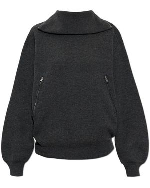 Balenciaga Pullover Mit Taschen - Schwarz