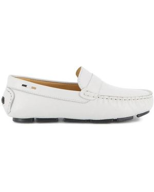 BOSS Schoenen ,Wit ,Loafers