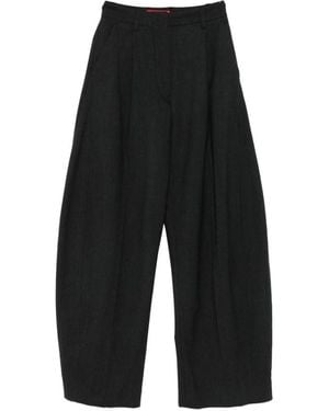 Thelatest Wide Trousers - Black