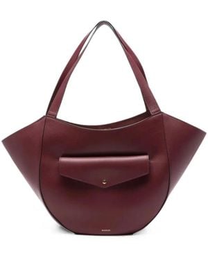 Wandler Tassen ,Bruin ,Hortensia Slouch Tote - Paars