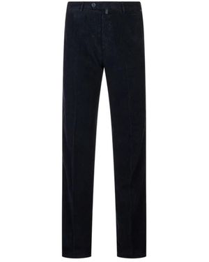 Kiton Straight Trousers - Azul