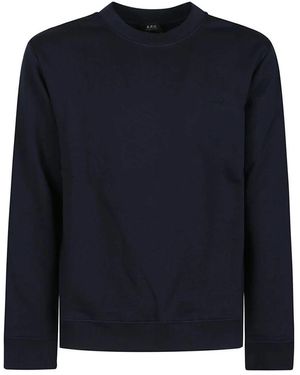 A.P.C. Sweatshirts - Blue