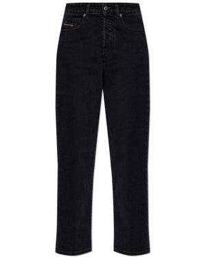 DIESEL Loose-Fit Jeans - Negro