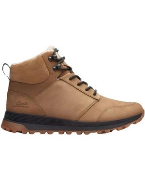 Clarks Lace-Up Boots - Marrón