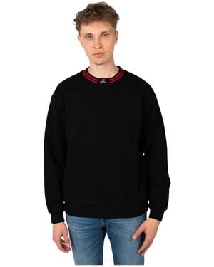 DIESEL Sweatshirts - Negro
