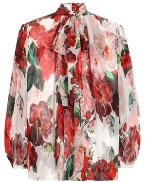 Dolce & Gabbana Blouses - Red
