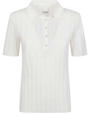 Allude Round-Neck Knitwear - Blanco