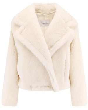 Max Mara Faux Fur & Shearling Jackets - Natural